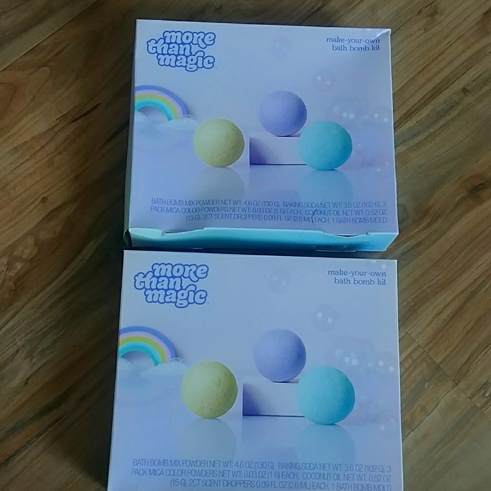 2 bath bomb diy kit more than magic